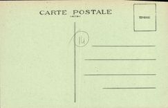 Lugares mercado de Falaise de la POSTAL de la VENDIMIA e iglesia Gervais Saint