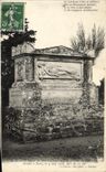 VINTAGE POSTCARD Tomb of Marie Elisabeth Jolly Woman of Dulomboy Cliff