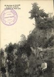 VINTAGE POSTCARD Cliff Surroundings the Breach to the Devil and Tomb of Marie Jolly