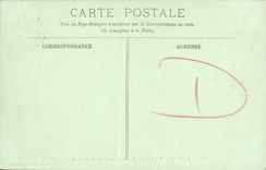 VINTAGE POSTCARD Cliff Environs Cascades of Laizon of the Jolly Mount