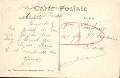 VINTAGE POSTCARD Cliff the Breach of the Devil