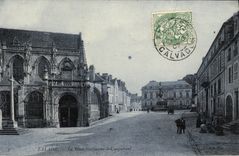 CPA Falaise La Place Guillaume le Conquerant