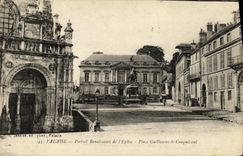 VINTAGE POSTCARD Falaise Gate Renaissance of L Eglise Places William the Conqueror