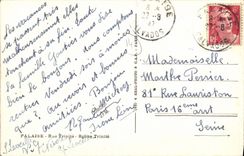 CPA Falaise Rue Trinite Eglise Trinite Militaria