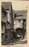 CPA Falaise Rue et Porte des Cordeliers