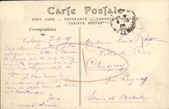 VINTAGE POSTCARD Cliff Old women Houses of XVl E century Main street Trinity