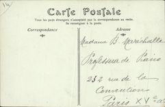 VINTAGE POSTCARD Cliff the Street Lecomte