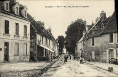 VINTAGE POSTCARD Cliff Road D Nickel silver