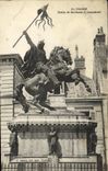 CPA Falaise Statue de Guillaume le Conquerant