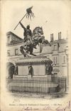 CPA Falaise Statue de Guillaume le Conquerant