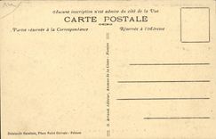 VINTAGE POSTCARD Cliff District of the Valley D Ante