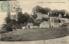 CPA Falaise Le Chateau vue prise des Bercagnes