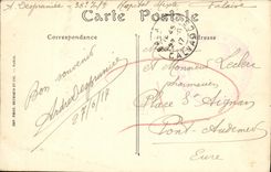 VINTAGE POSTCARD Cliff the Valley D Ante White Houses