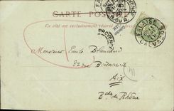 CPA Falaise Les Maisons Blanches le Val d Ante