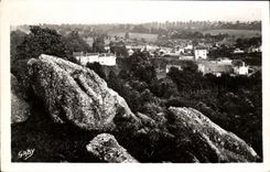 MODERN CARD Cliff Rocks of the Mirat Mount