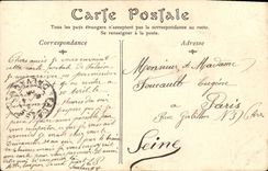 VINTAGE POSTCARD Cliff Castle of Fresnaye