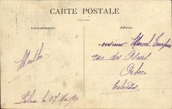 VINTAGE POSTCARD Cliff Festivals May 22nd  1910 thibault Maru Queron Queen of Hosiery Washing machines TOP