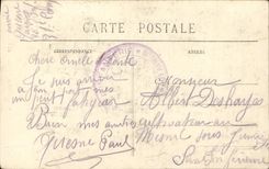 Trabajo del acantilado de la POSTAL de la VENDIMIA de los fortalecimientos de Militaria