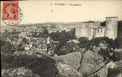 VINTAGE POSTCARD Cliff View