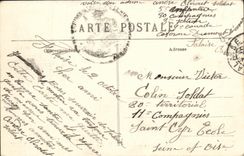 CPA Environs de Falaise Equipage de Chasse Chevaux Chiens 