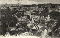 VINTAGE POSTCARD Cliff Panorama