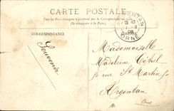 CPA Falaise Le Val d Ante vue prise de la route de Caen