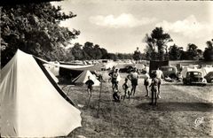 CPM Luc sur Mer Le Camping