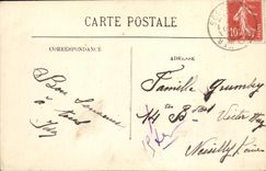 VINTAGE POSTCARD Luc On Sea the Terrace of the Casino