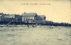 CPA Luc Sur Mer Le casino La plage 