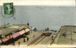 La POSTAL Lucas de la VENDIMIA en Mer la abertura de Quilboc tiene pajaro del vol  D