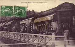 POSTAL Lucas de la VENDIMIA en la pendiente del mar del pequeno infierno