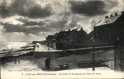 POSTAL Lucas de la VENDIMIA en el mar el asimiento y la presa con la luz de Iune