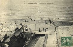 POSTAL Lucas de la VENDIMIA en el panorama del mar de la pendiente