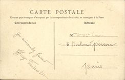 POSTAL Lucas de la VENDIMIA en el panorama del mar de la pendiente