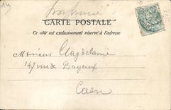 POSTAL Lucas de la VENDIMIA en pasarela del mar