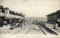 POSTAL Lucas de la VENDIMIA en el mar la pendiente de Guilhon