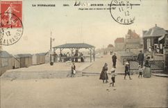 POSTAL Lucas de la VENDIMIA en la caminata del mar de la terraza