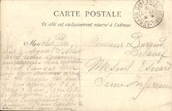 POSTAL Lucas de la VENDIMIA en la caminata del mar de la terraza