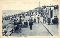 CPA Luc Sur Mer Sur la Digue