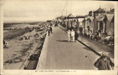 POSTAL Lucas de la VENDIMIA en el mar la caminata