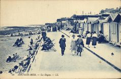 CPA Luc Sur Mer la Digue