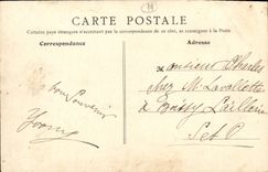 POSTAL Lucas de la VENDIMIA en el mar la  promenade  de la presa