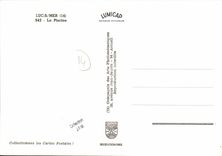 POSTAL MODERNA Lucas en el mar la piscina