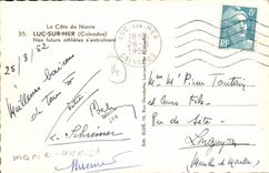 POSTAL Lucas de la VENDIMIA en Mer la bola del voleibol de la bola del voleo de los juegos que nuestros atletas futuros S implicar