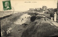 CPA Luc Sur Mer Le Moulin