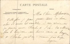 POSTAL Lucas de la VENDIMIA en el sol de levantamiento del mar