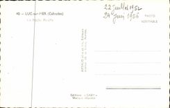 POSTAL MODERNA Lucas en el mar la roca agujereada