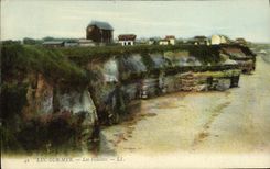 POSTAL Lucas de la VENDIMIA en el mar Falaisas