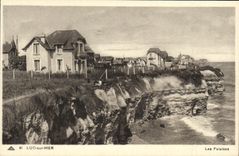 CPA Luc Sur Mer Les falaises