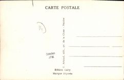 POSTAL Lucas de la VENDIMIA en el mar el Sinning agujereado de la roca